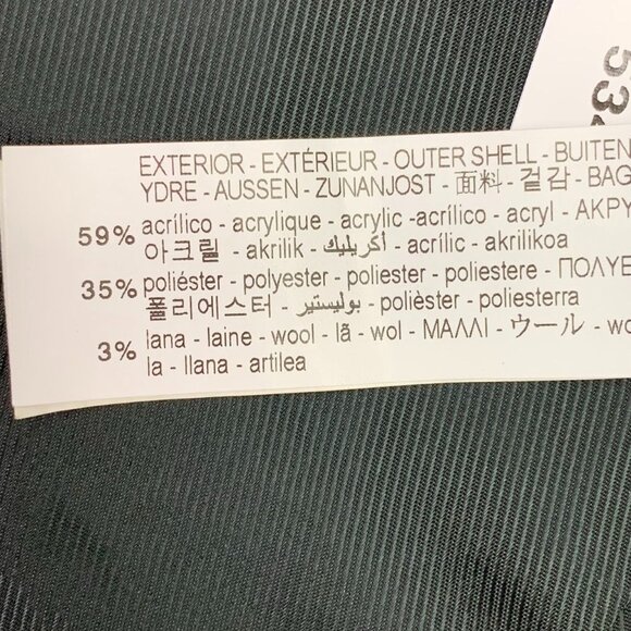 Zara Basics Women's‎ Houndstooth Wool Blend Double-Breasted Blazer Jacket Size L - Picture 9 of 12